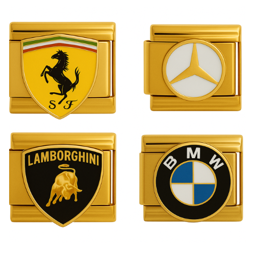 GOLD CHARM 4 PCS